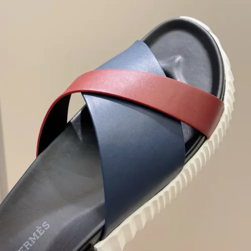 Replica Hermes Slippers For Men #1433964 $56.00 USD for Wholesale
