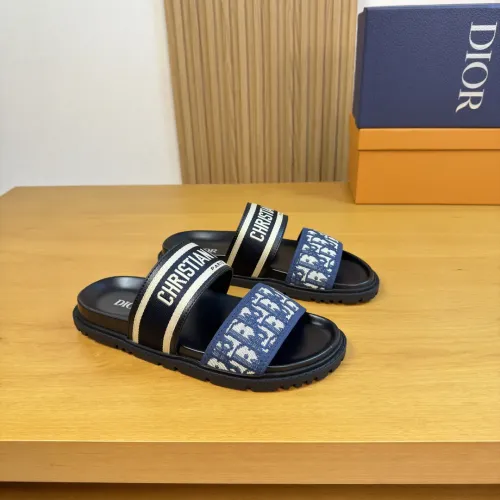 Christian Dior Slippers For Men #1433991 $56.00 USD, Wholesale Replica Christian Dior Slippers