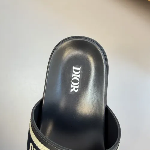 Replica Christian Dior Slippers For Men #1433991 $56.00 USD for Wholesale