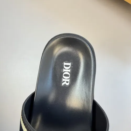 Replica Christian Dior Slippers For Men #1433992 $56.00 USD for Wholesale