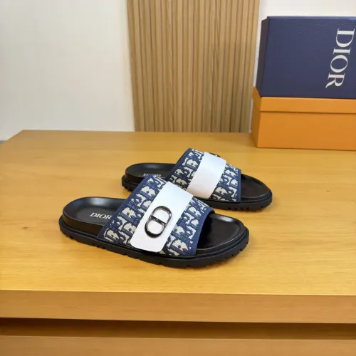 Christian Dior Slippers For Men #1433993 $56.00 USD, Wholesale Replica Christian Dior Slippers