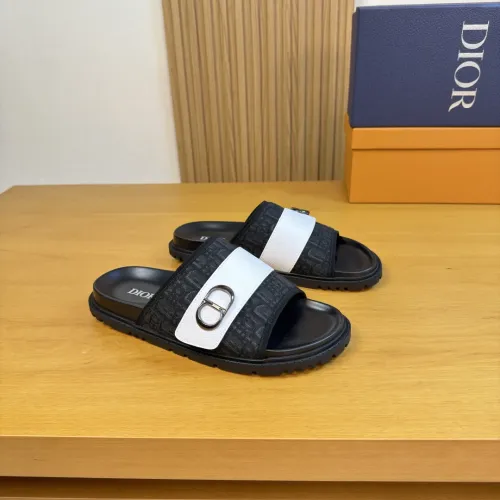 Christian Dior Slippers For Men #1433995 $56.00 USD, Wholesale Replica Christian Dior Slippers
