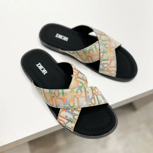 Christian Dior Slippers For Men #1434000 $56.00 USD, Wholesale Replica Christian Dior Slippers