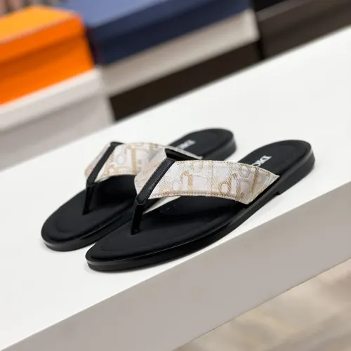 Replica Christian Dior Slippers For Men #1434002 $56.00 USD for Wholesale