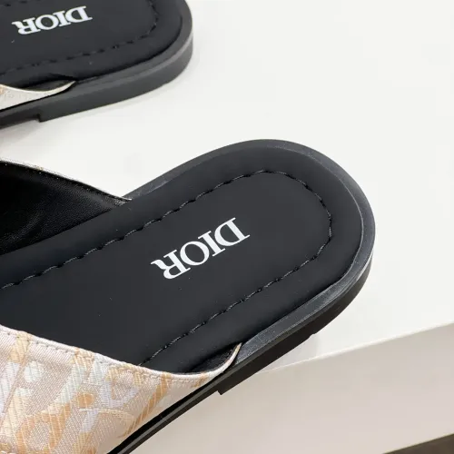Replica Christian Dior Slippers For Men #1434002 $56.00 USD for Wholesale