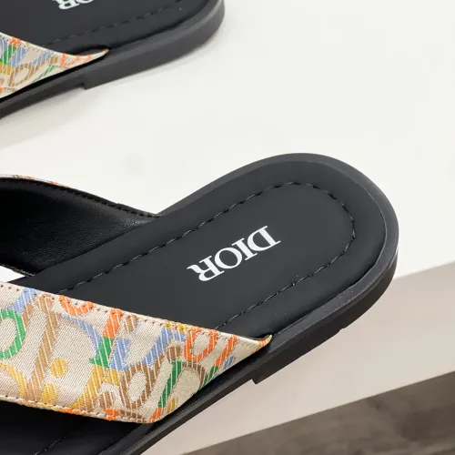 Replica Christian Dior Slippers For Men #1434003 $56.00 USD for Wholesale