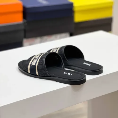 Replica Christian Dior Slippers For Men #1434009 $56.00 USD for Wholesale