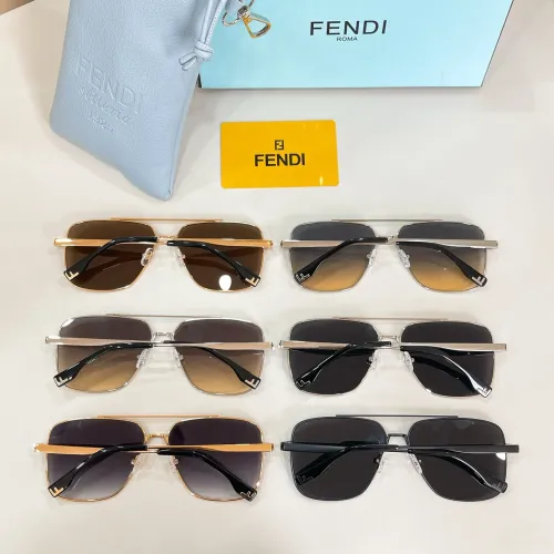 Replica Fendi AAA Quality Sunglasses #1434021 $64.00 USD for Wholesale
