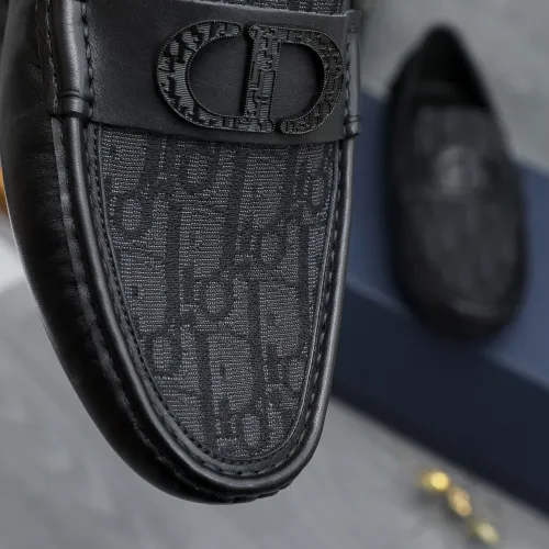 Replica Christian Dior Leather Shoes For Men #1434034 $76.00 USD for Wholesale