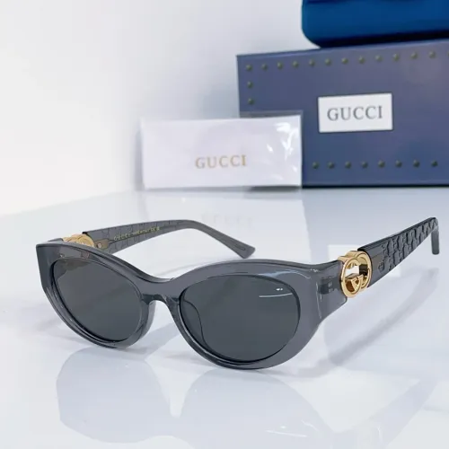 Gucci AAA Quality Sunglasses #1434037 $60.00 USD, Wholesale Replica Gucci AAA Quality Sunglasses