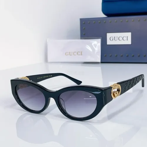 Gucci AAA Quality Sunglasses #1434038 $60.00 USD, Wholesale Replica Gucci AAA Quality Sunglasses