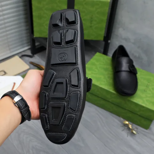 Replica Gucci Oxfords Shoes For Men #1434056 $76.00 USD for Wholesale