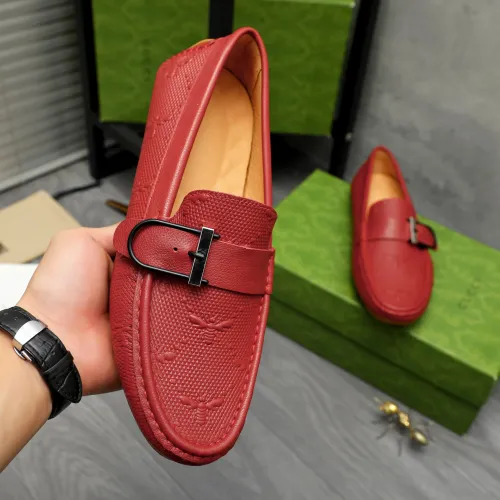 Replica Gucci Oxfords Shoes For Men #1434062 $72.00 USD for Wholesale