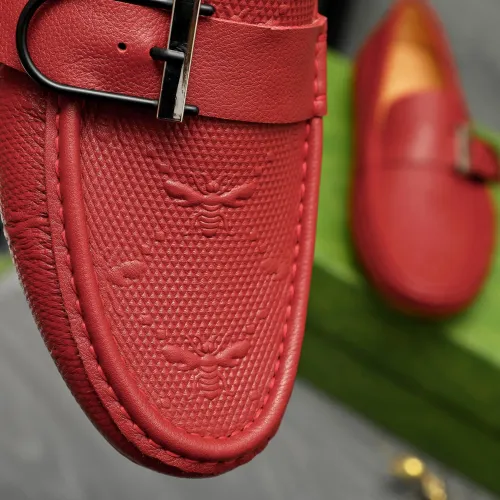 Replica Gucci Oxfords Shoes For Men #1434062 $72.00 USD for Wholesale