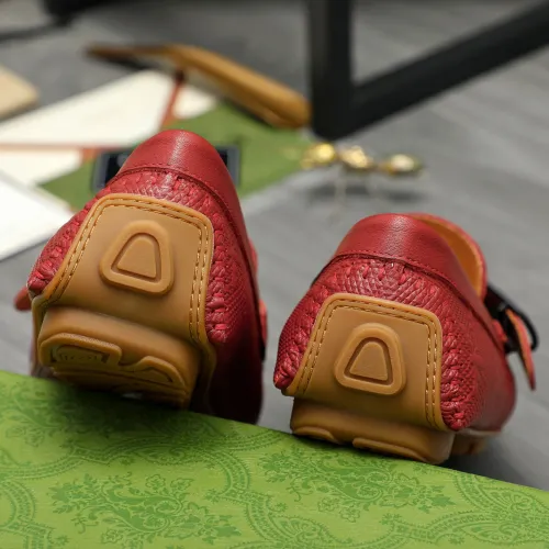 Replica Gucci Oxfords Shoes For Men #1434062 $72.00 USD for Wholesale