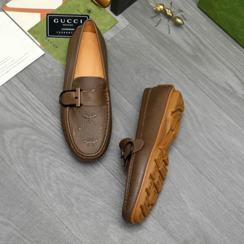 Replica Gucci Oxfords Shoes For Men #1434063 $72.00 USD for Wholesale