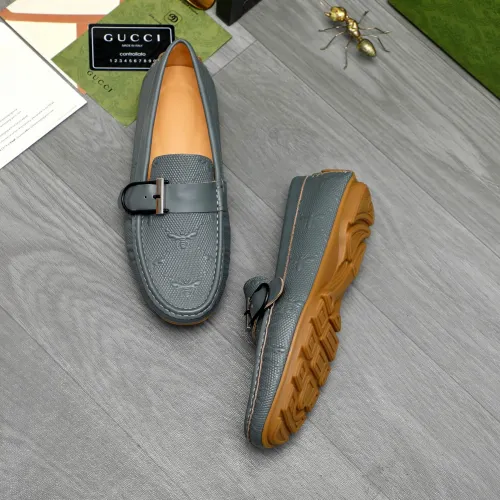 Replica Gucci Oxfords Shoes For Men #1434064 $72.00 USD for Wholesale