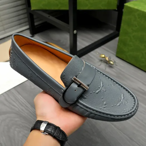 Replica Gucci Oxfords Shoes For Men #1434064 $72.00 USD for Wholesale