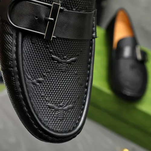 Replica Gucci Oxfords Shoes For Men #1434065 $72.00 USD for Wholesale