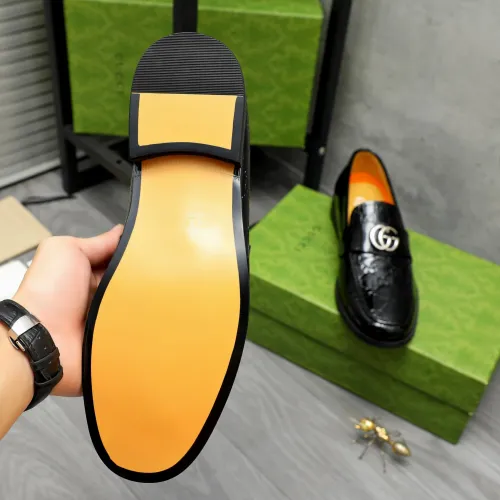 Replica Gucci Oxfords Shoes For Men #1434066 $88.00 USD for Wholesale