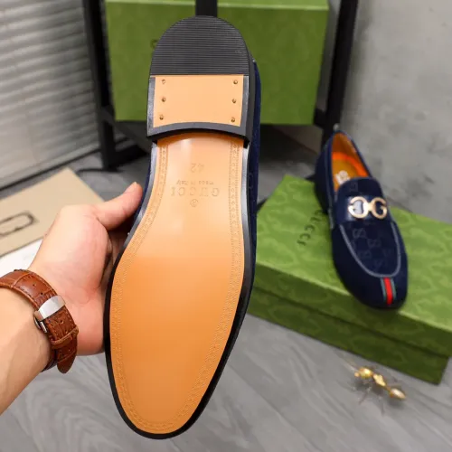 Replica Gucci Oxfords Shoes For Men #1434067 $88.00 USD for Wholesale