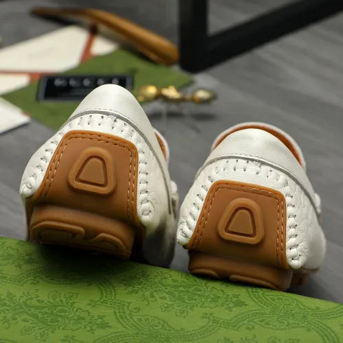 Replica Gucci Oxfords Shoes For Men #1434069 $72.00 USD for Wholesale