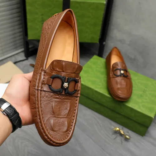 Replica Gucci Oxfords Shoes For Men #1434070 $72.00 USD for Wholesale