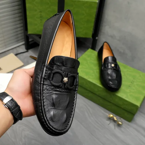 Replica Gucci Oxfords Shoes For Men #1434071 $72.00 USD for Wholesale