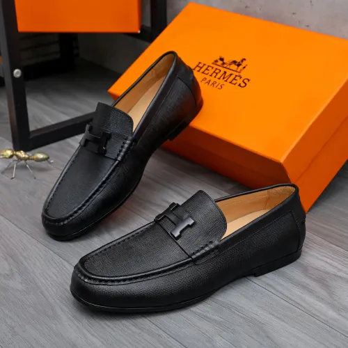 Hermes Leather Shoes For Men #1434082
