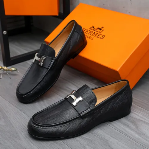 Hermes Leather Shoes For Men #1434083