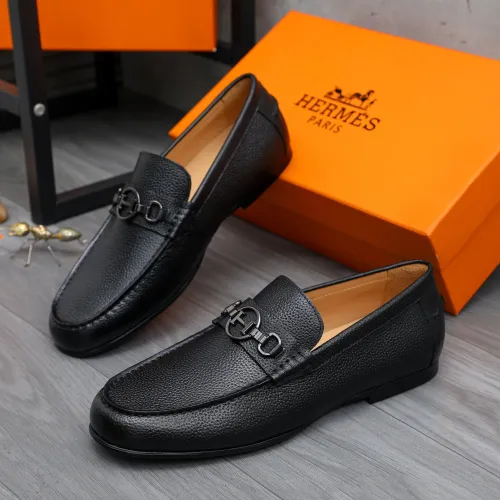 Hermes Leather Shoes For Men #1434084