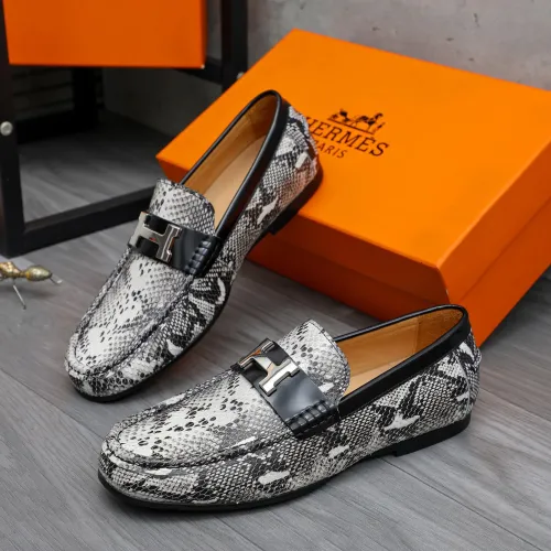 Hermes Leather Shoes For Men #1434085