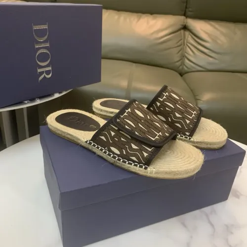 Christian Dior Slippers For Men #1434096 $60.00 USD, Wholesale Replica Christian Dior Slippers