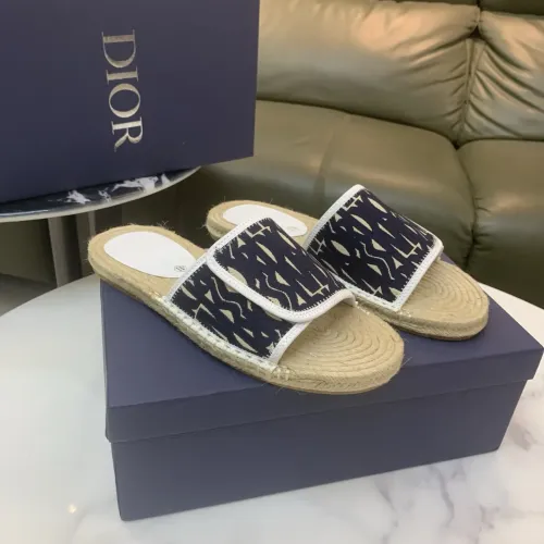 Christian Dior Slippers For Men #1434097 $60.00 USD, Wholesale Replica Christian Dior Slippers