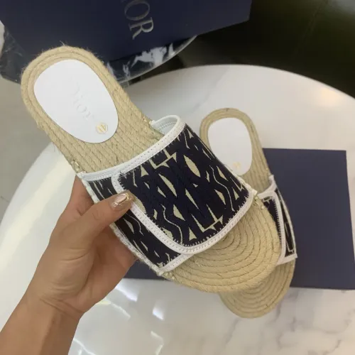 Replica Christian Dior Slippers For Men #1434097 $60.00 USD for Wholesale