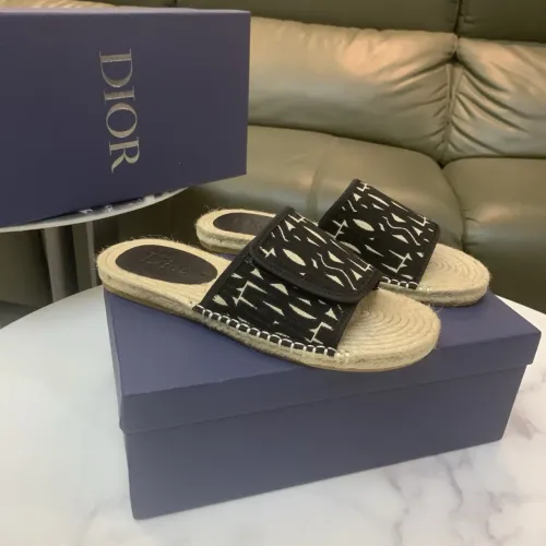 Christian Dior Slippers For Men #1434098 $60.00 USD, Wholesale Replica Christian Dior Slippers
