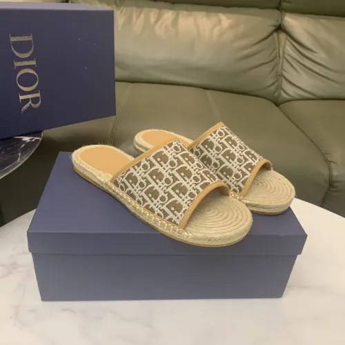Christian Dior Slippers For Men #1434100 $60.00 USD, Wholesale Replica Christian Dior Slippers