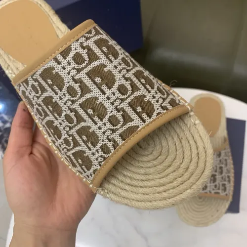 Replica Christian Dior Slippers For Men #1434100 $60.00 USD for Wholesale