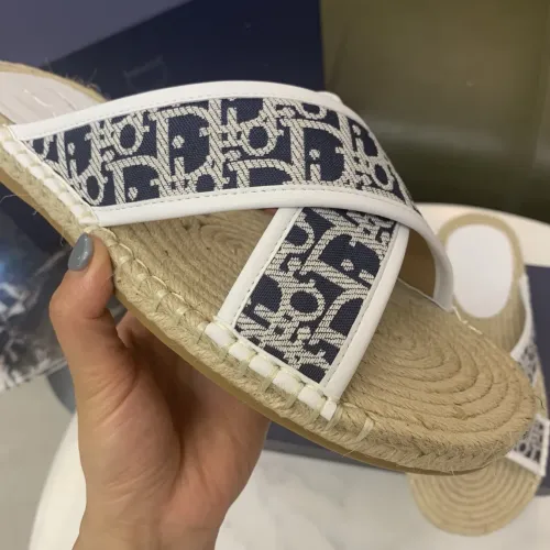 Replica Christian Dior Slippers For Men #1434101 $60.00 USD for Wholesale