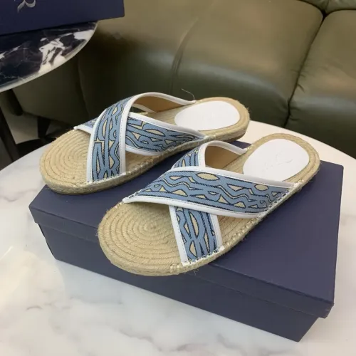 Christian Dior Slippers For Men #1434104 $60.00 USD, Wholesale Replica Christian Dior Slippers