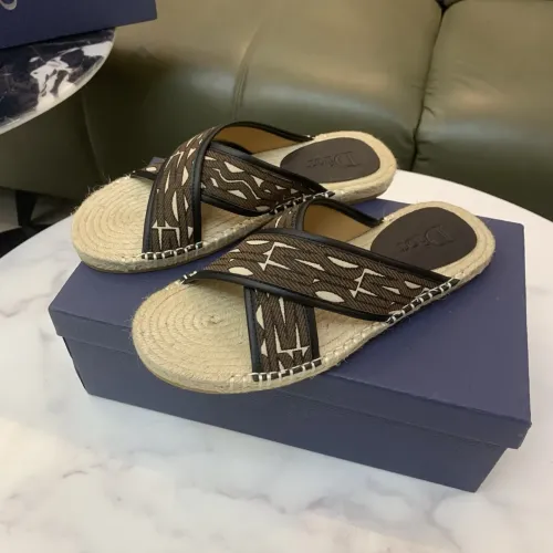 Christian Dior Slippers For Men #1434105 $60.00 USD, Wholesale Replica Christian Dior Slippers