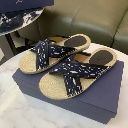 Christian Dior Slippers For Men #1434106 $60.00 USD, Wholesale Replica Christian Dior Slippers