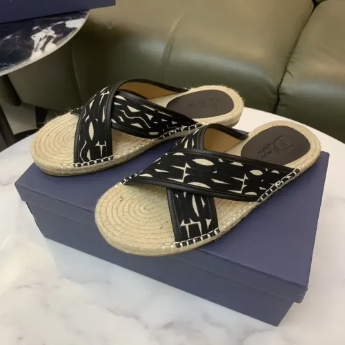 Christian Dior Slippers For Men #1434107 $60.00 USD, Wholesale Replica Christian Dior Slippers