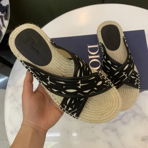 Replica Christian Dior Slippers For Men #1434107 $60.00 USD for Wholesale