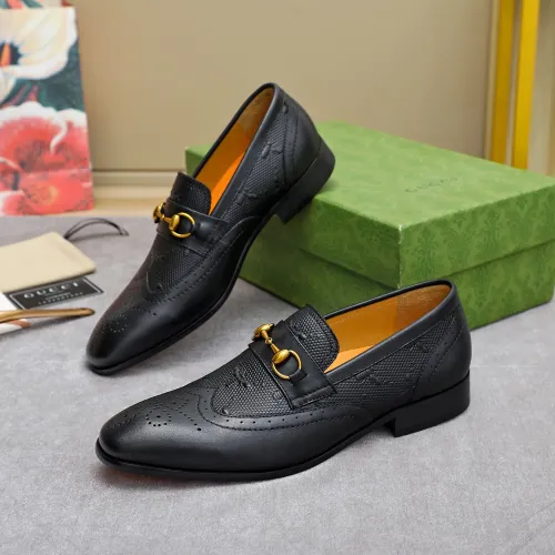 Gucci Oxfords Shoes For Men #1434143 $88.00 USD, Wholesale Replica Gucci Oxfords Shoes