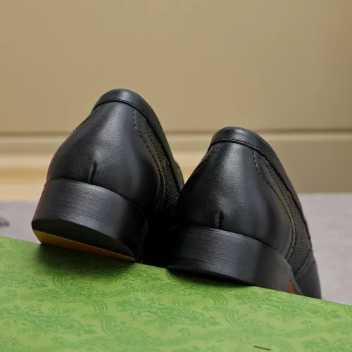 Replica Gucci Oxfords Shoes For Men #1434143 $88.00 USD for Wholesale