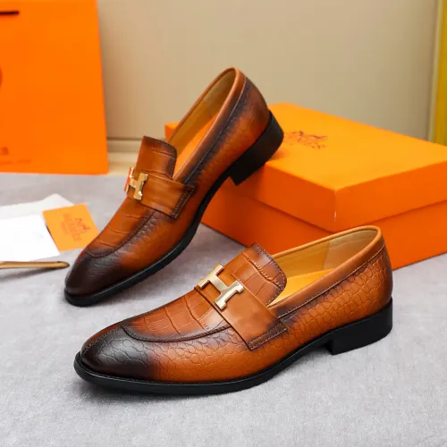 Hermes Leather Shoes For Men #1434144