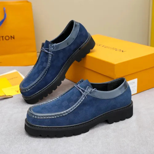 Louis Vuitton LV Oxfords Shoes For Men #1434152 $92.00 USD, Wholesale Replica Louis Vuitton LV Oxfords Shoes