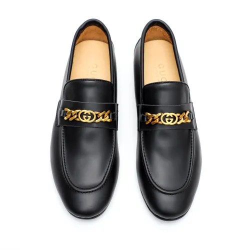 Replica Gucci Oxfords Shoes For Men #1434164 $92.00 USD for Wholesale