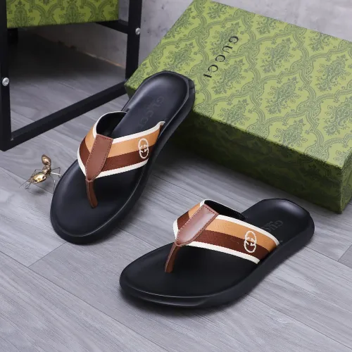 Gucci Slippers For Men #1434167 $45.00 USD, Wholesale Replica Gucci Slippers